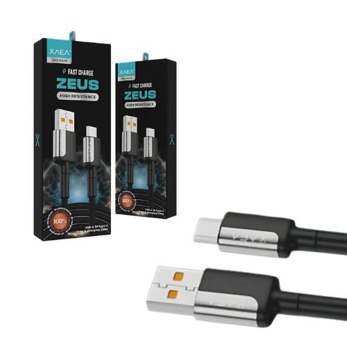 CABLE USB A USB TIPO C ZEUS FAST CHARGE XAEA PREM