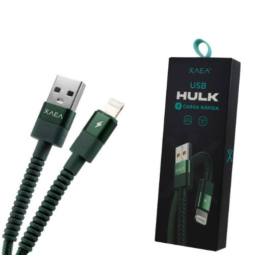 Cable Cargador USB A Lightning Xaea Hulk Carga Rapida