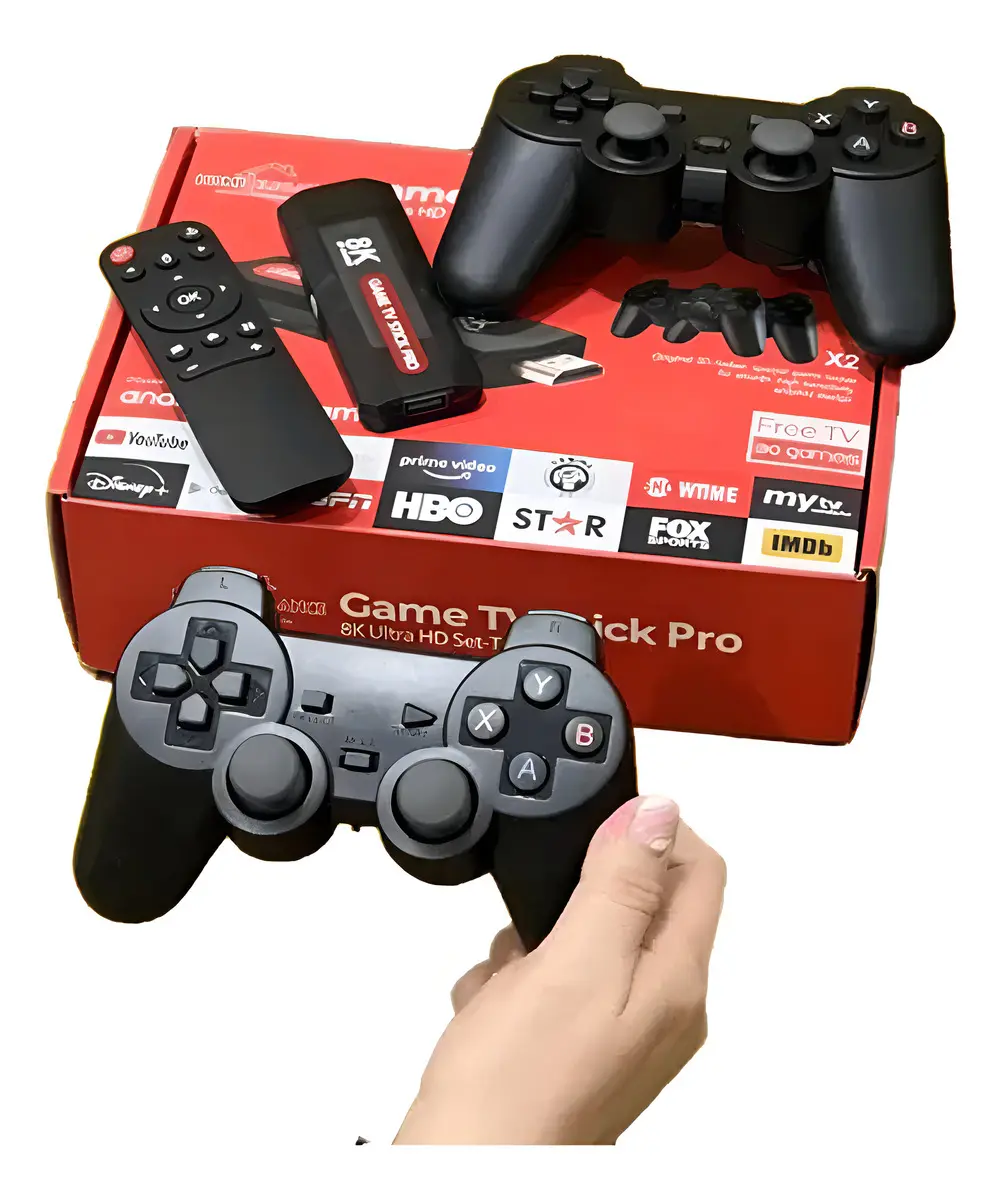 Game Stick 8L Hdr Ultra Hd Set Top Box Android TV
