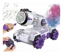 Auto A Control Remoto Laza Burbujas Control Spary Car Bubble