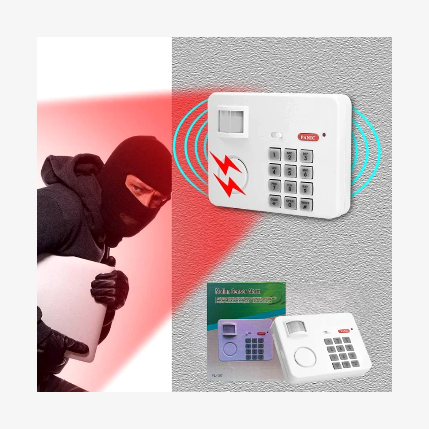 Alarma Deteccion De Movimiento
