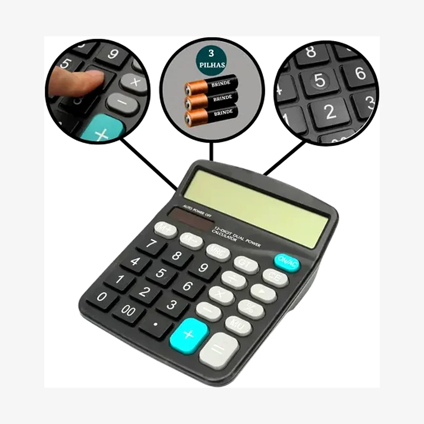 Calculadora Dexin 8 Digitos
