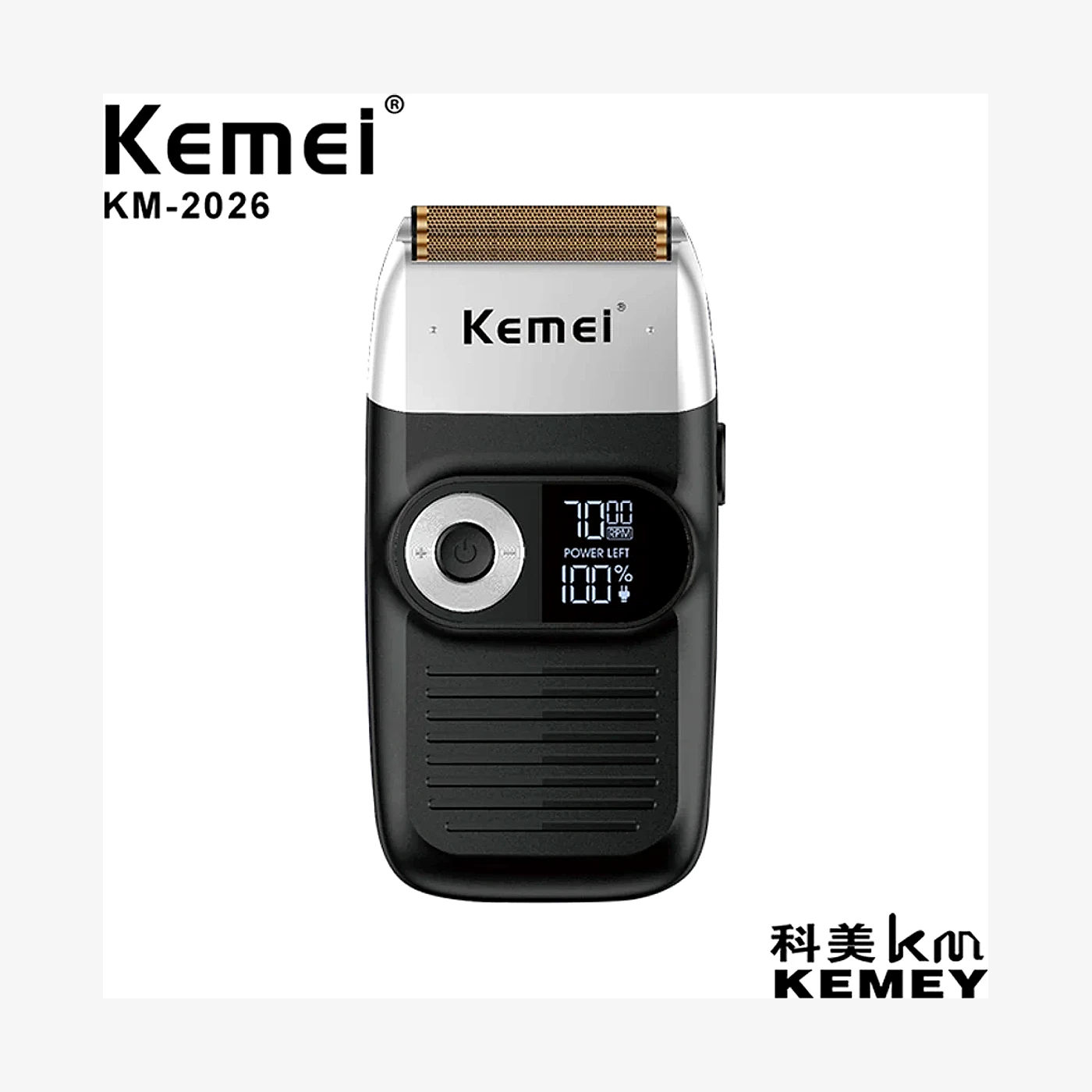 Maquina De Afeitar Kemei 2 En 1 Estuche