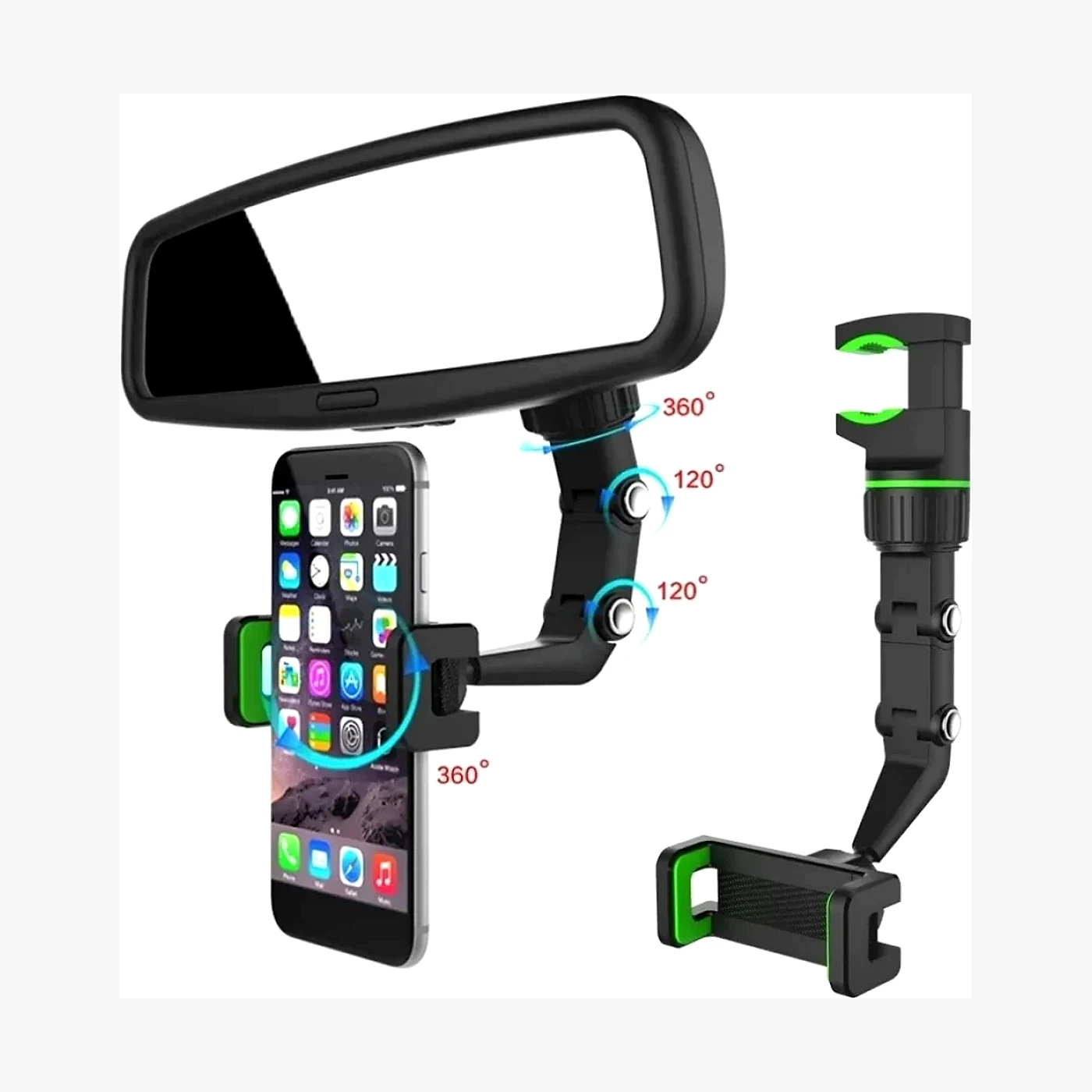 Soporte Para Celular En Espejo Retrovisor Easy Your Mpobile Life