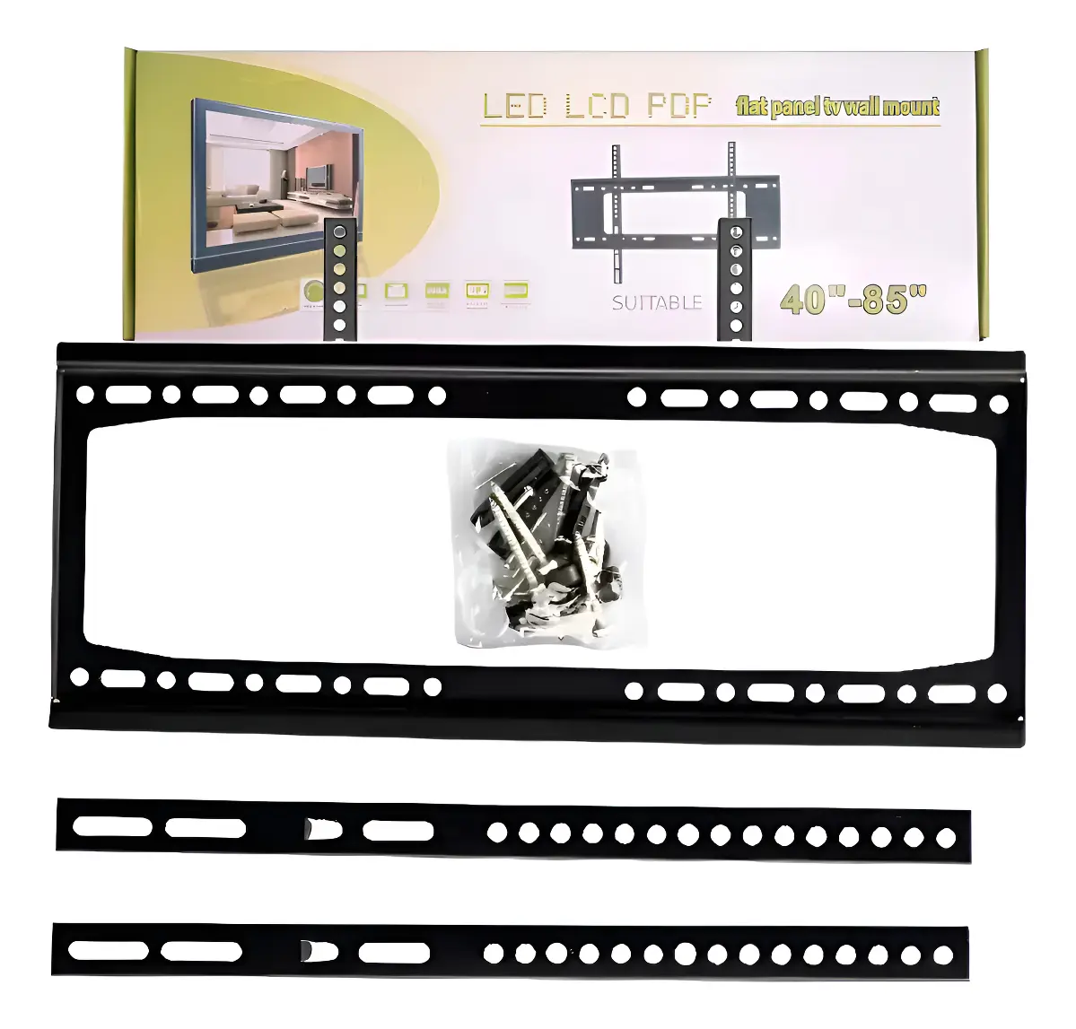 Soporte Para TV Fijo 40 A 85 Pulgagas