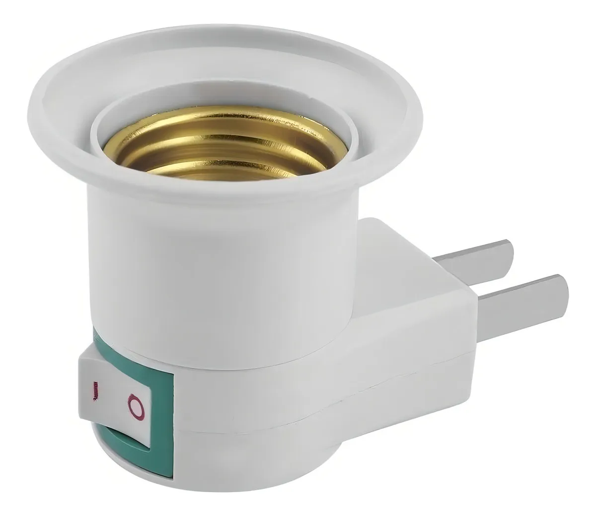 Enchufe Con Porta Lampara