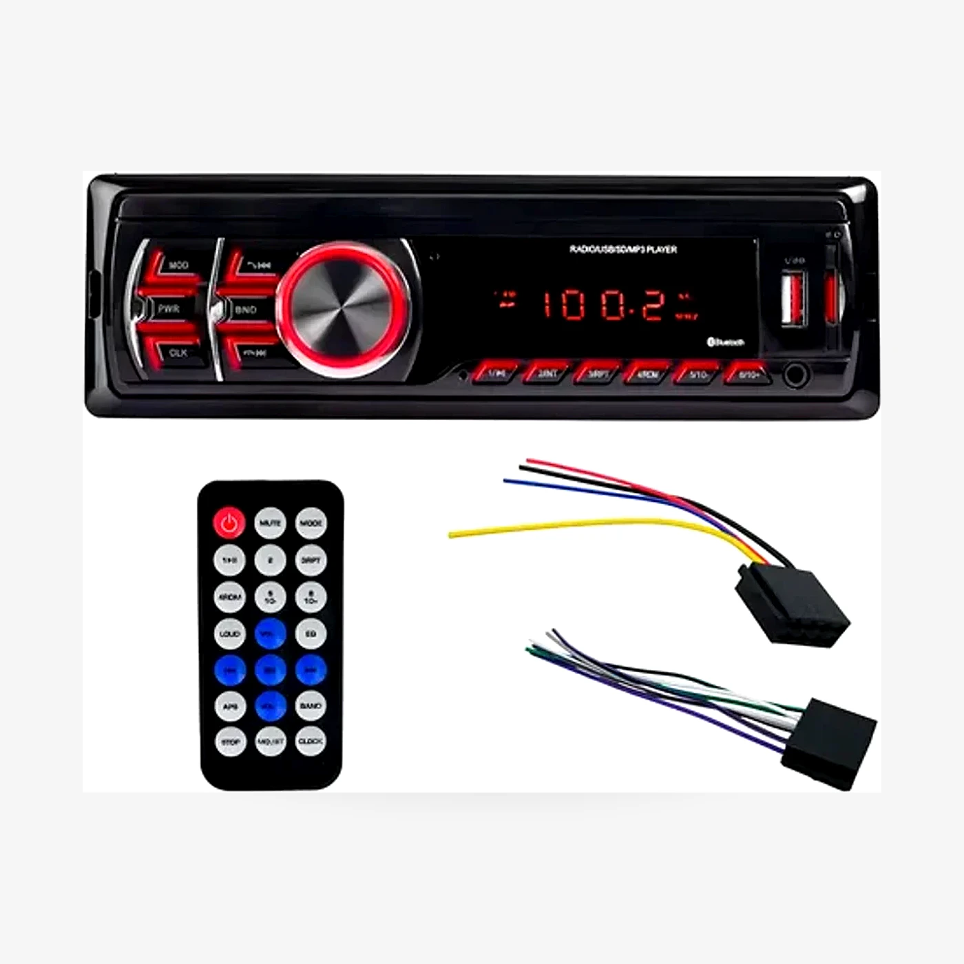 Estereo Para Auto FM Micro SD USB MP3