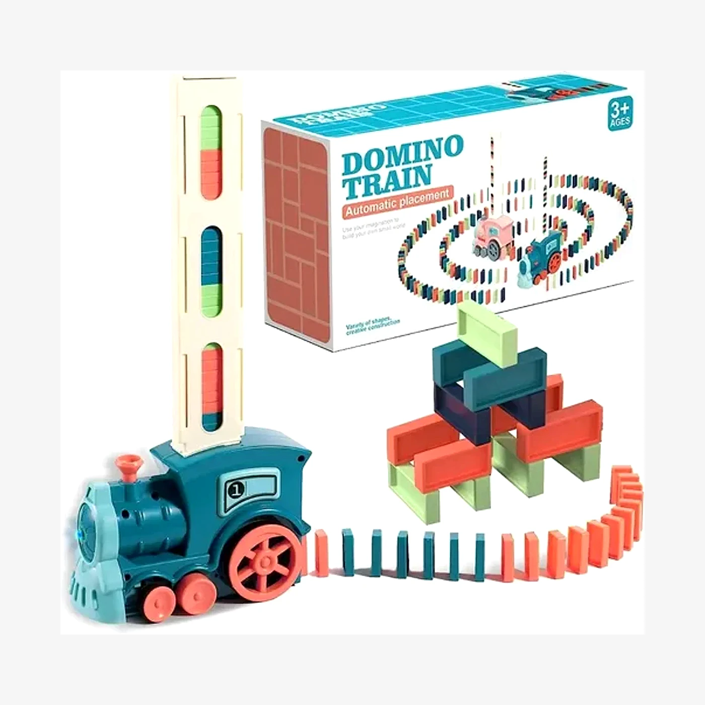 Domino Tren Juguete Para Niños