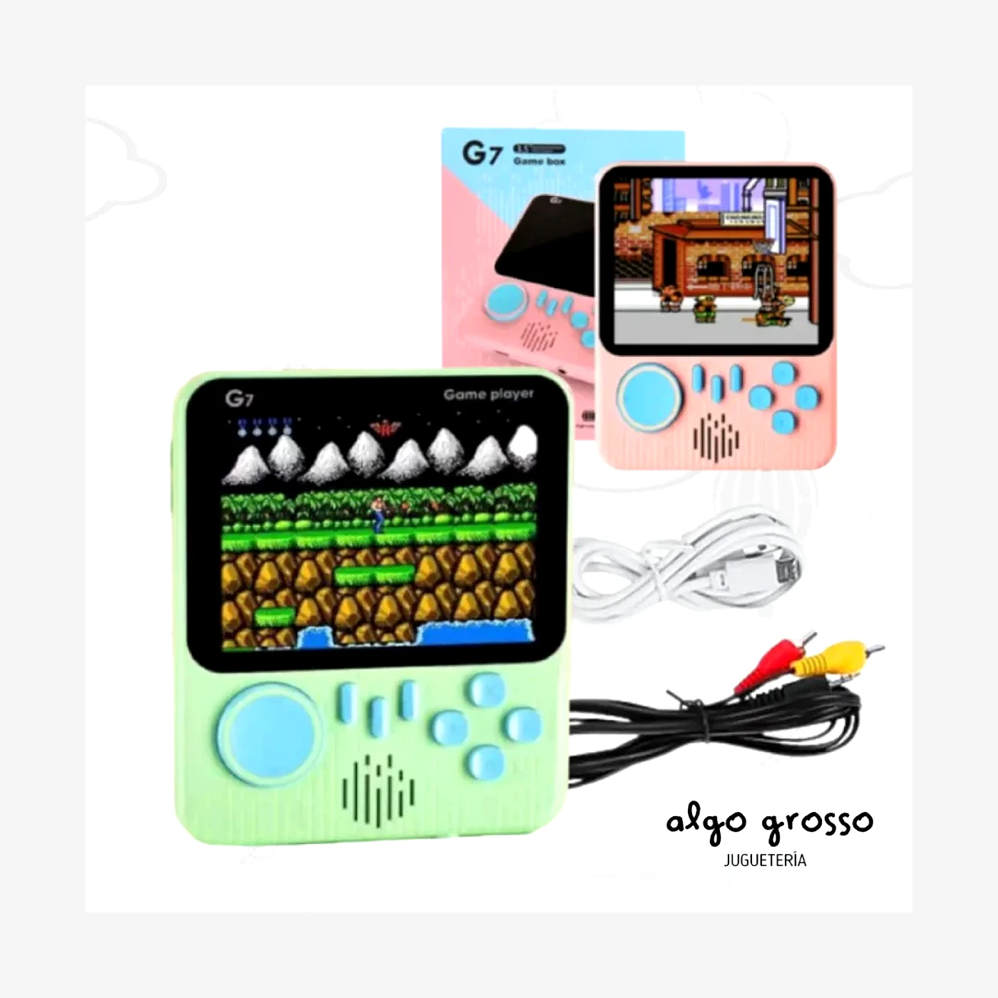 Mini Consola De Juegos Retro Game Box G7
