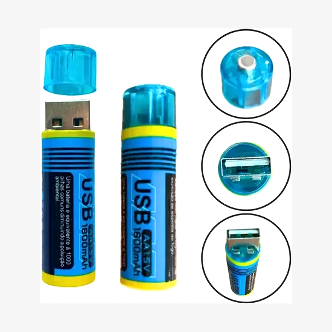 Pila Recargable X2 Dxl.two Tipo C 1.5V Aaa