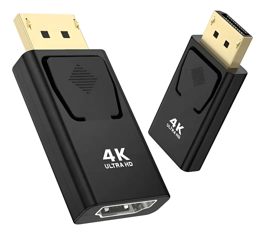 Adamptador HDMI A Display Port 4K