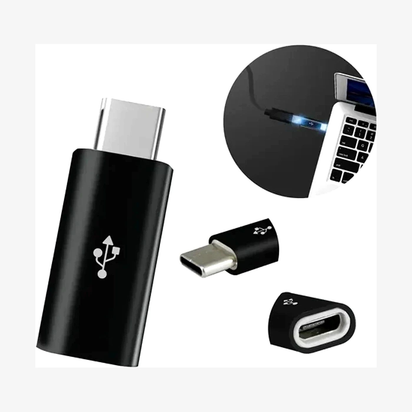 Adaptador Micro USB A Tipo C Macho