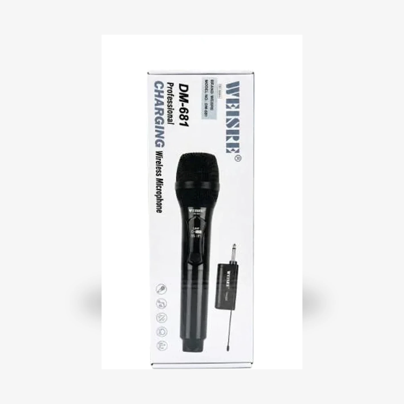 Microfono Inalambrico Weisre Cargador Tipo C