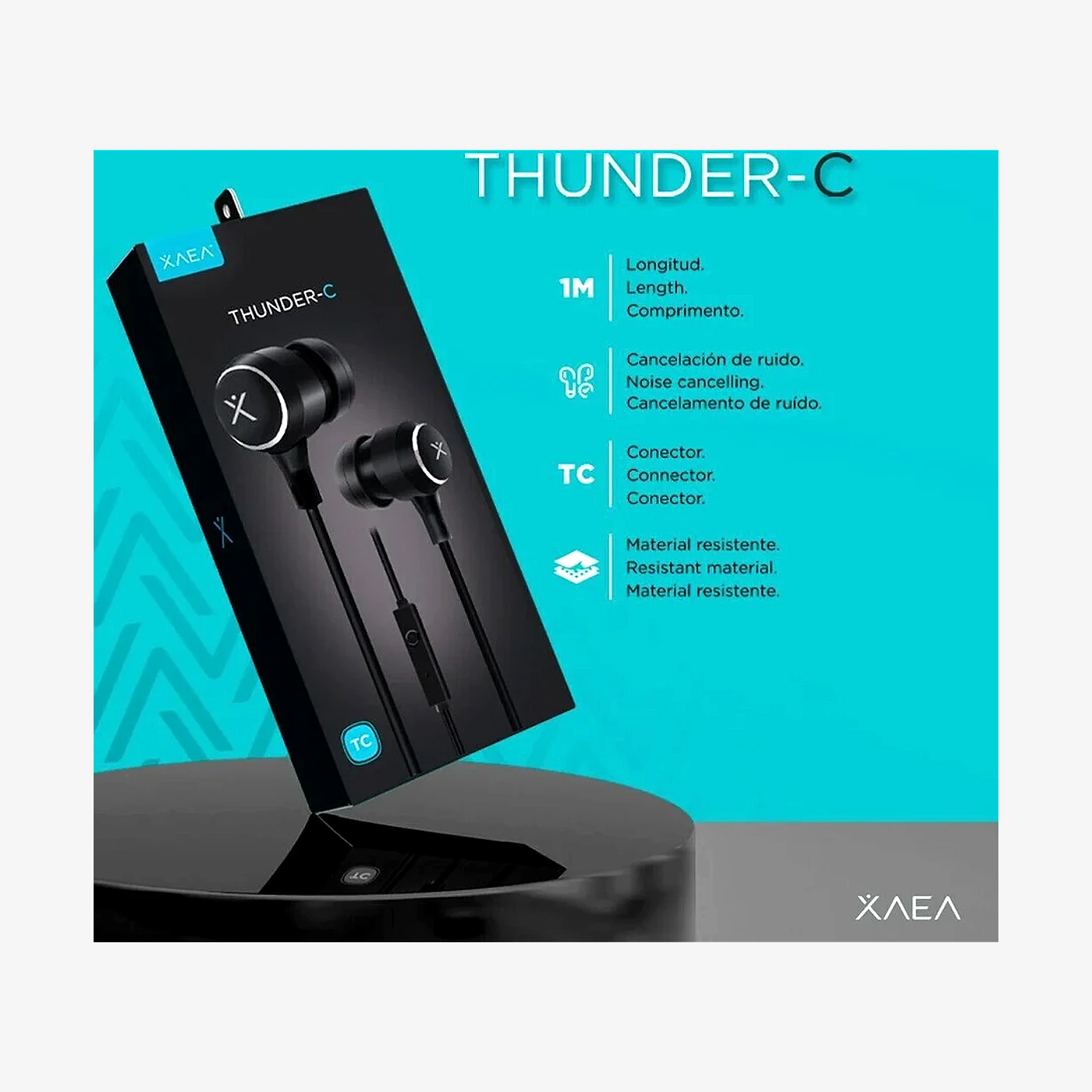 Auricular Con Cable Tipo C Thubder Xaea