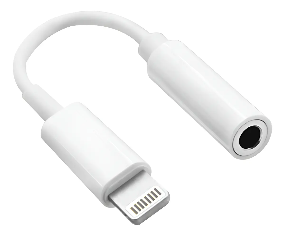 Adaptador Lightning A Plug Auricular 3.5