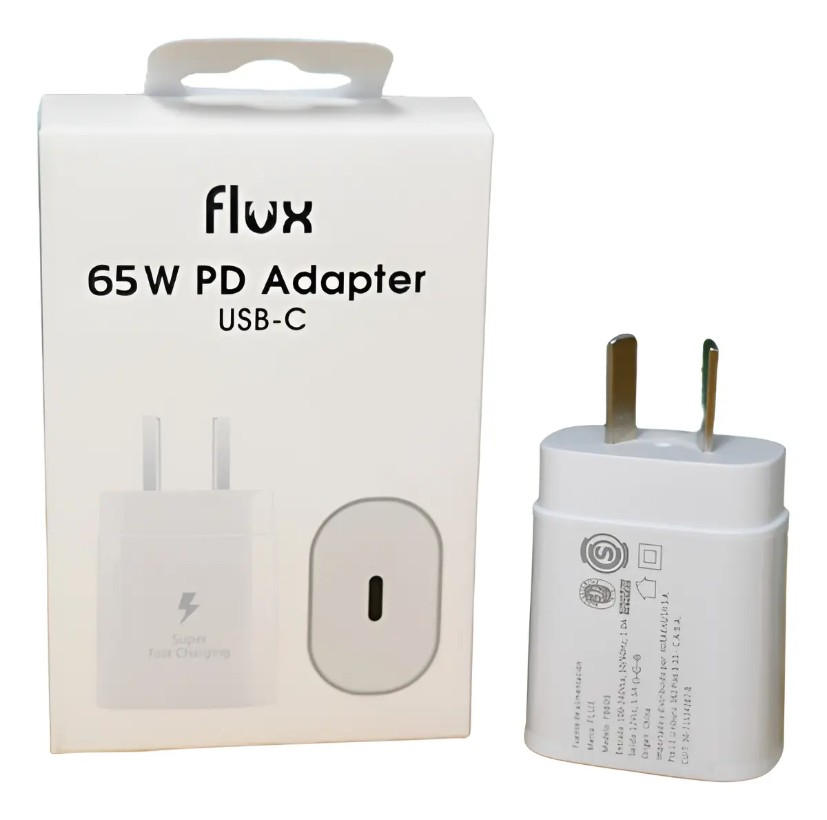 Cabezal Cargador Flux Tipo C 65W