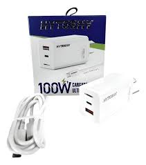 Cable Cargador Con Cabezal Hitoshy 100W Ultra Rapido