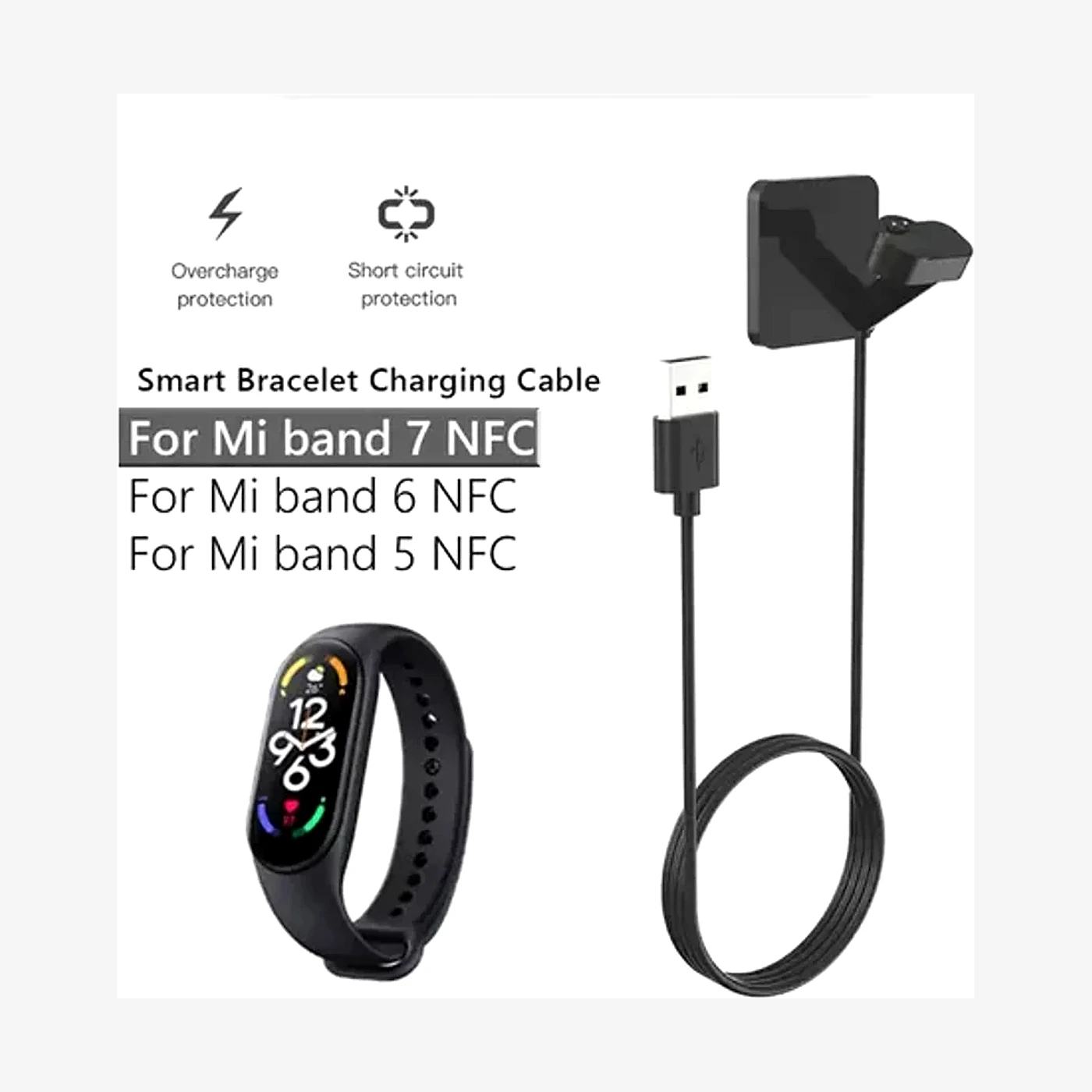 Cable Cargador Smartband Xiaomi