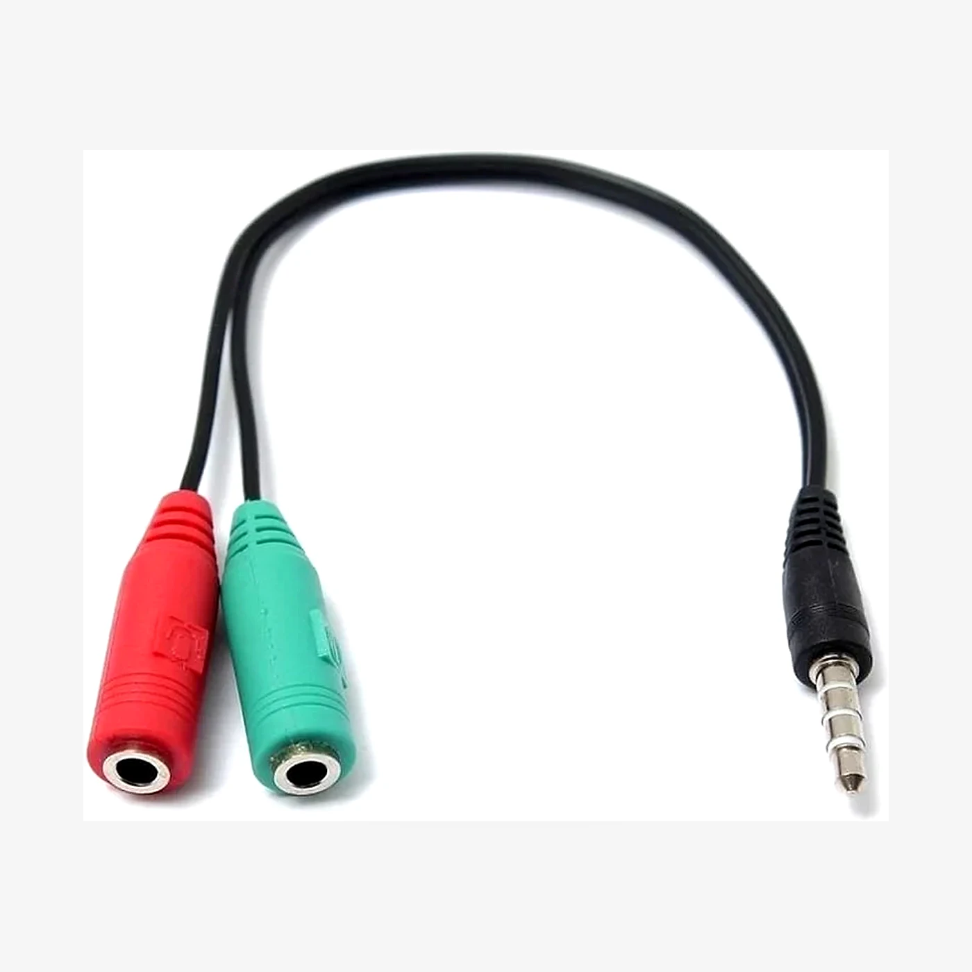 Cable Adaptador Megalite 1 Jack 3.5 Macho A 2 Plug Hembra