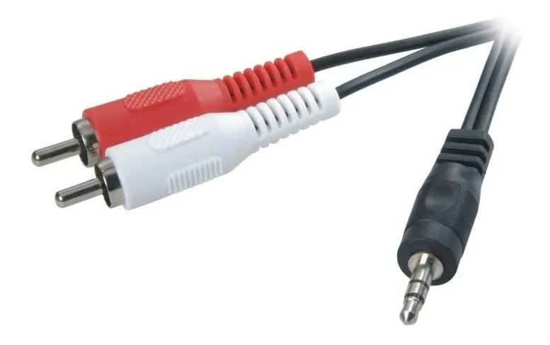 Cable Jack 3.5 A 2 Rca 1M