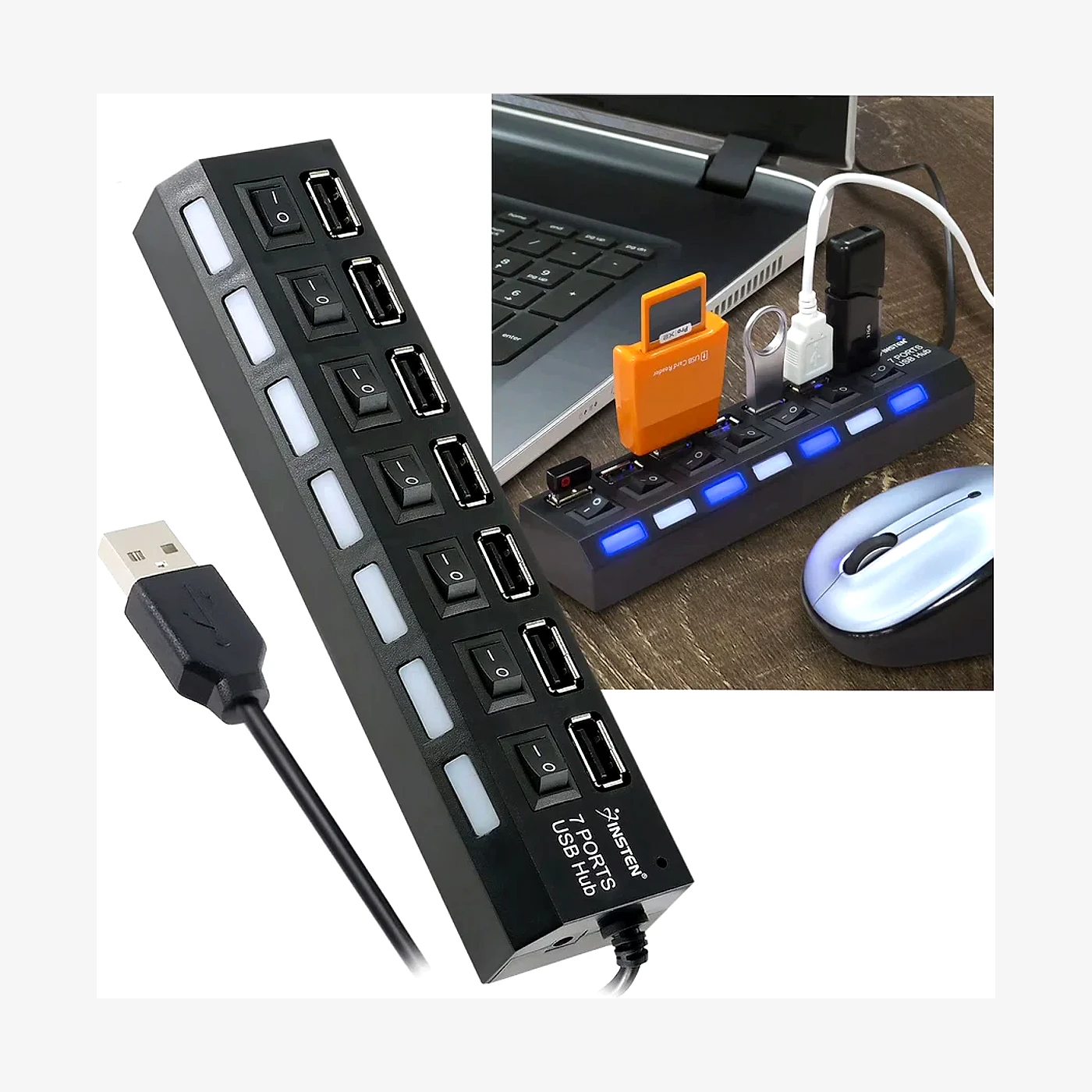 Hub USB X7