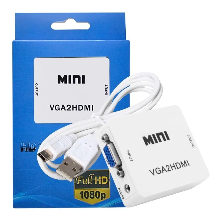 Conversor Activo HDMI A Vga HDTV2VGA